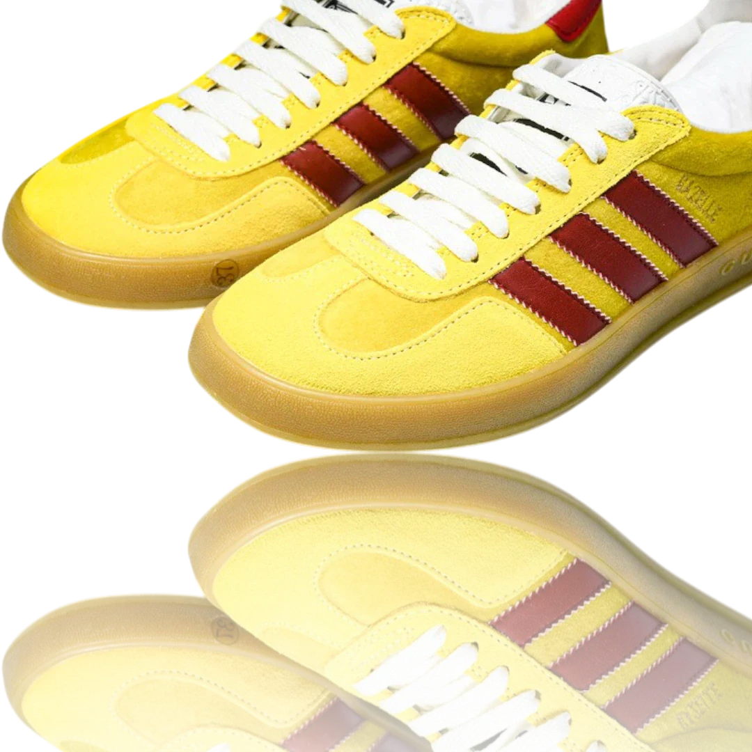 Guссi x Gazelle 'Yellow Velvet'