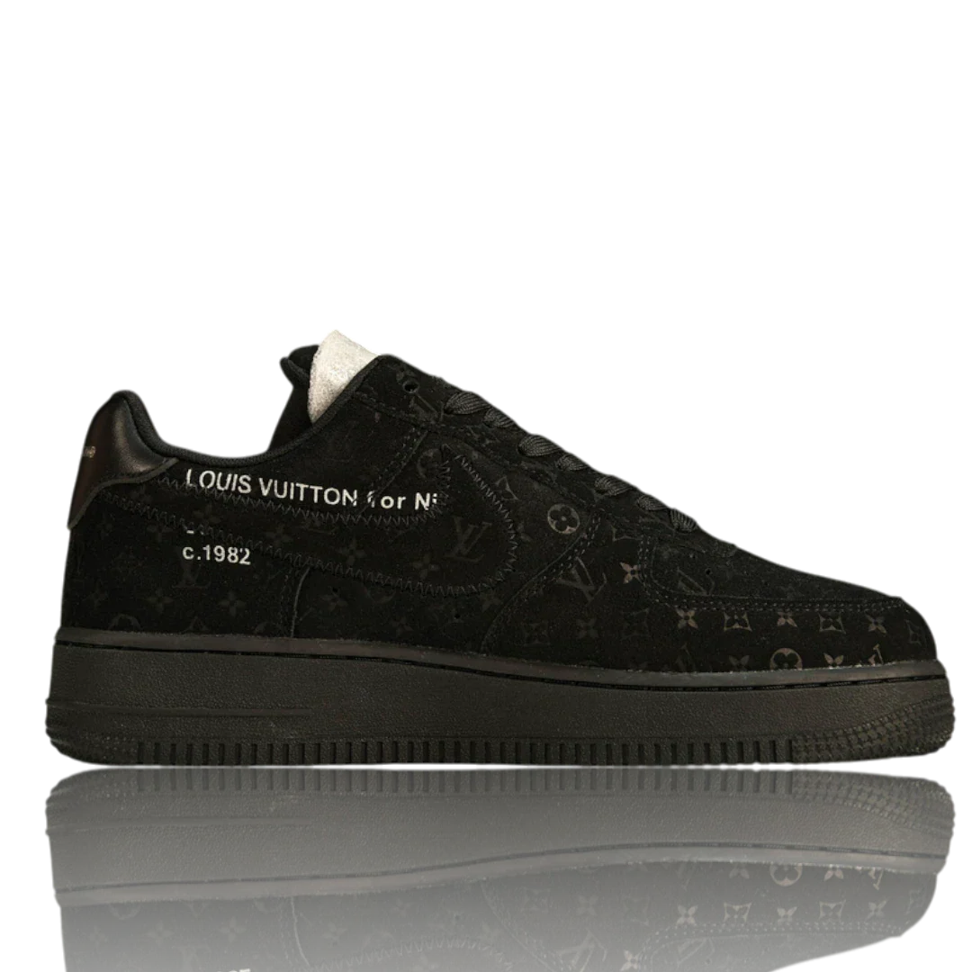 Louis Vuittоп x AF1 By Virgil Abloh ‘Black’