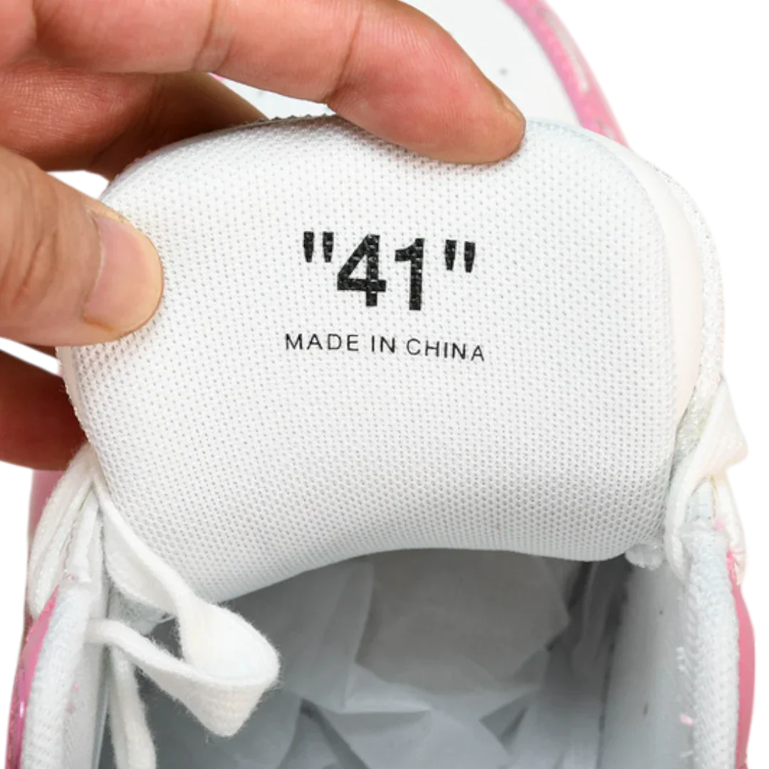 Off-White Out Of Office Low Top - Sartorial Stitch 'White Pink'