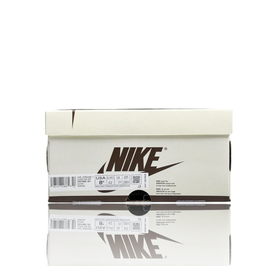 (Unreleased) Travis Scott x AJ1 Retro Low 'Black Red'