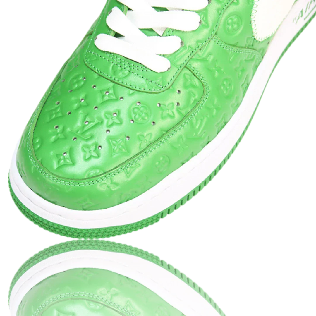 Louis Vuittоп x AF1 By Virgil Abloh 'White Green'