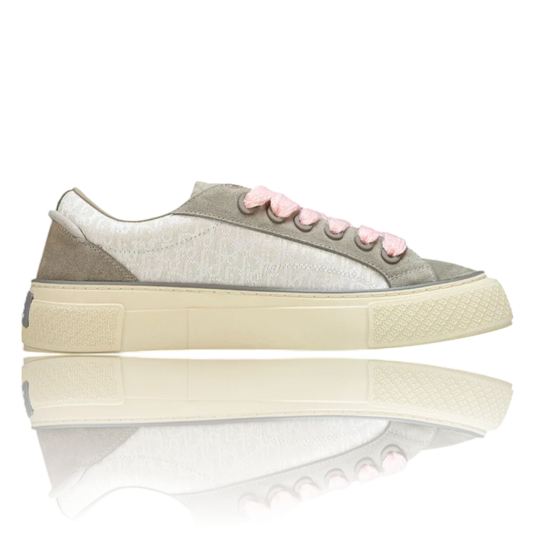 Dlor B33 'Grey White Oblique Jacquard'