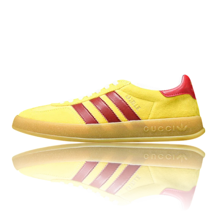 Guссi x Gazelle 'Yellow Velvet'