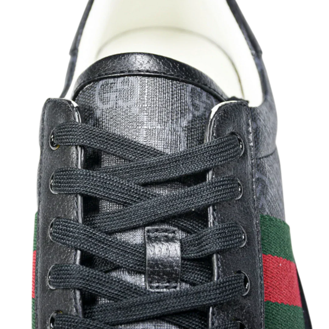 Guссi Ace Web Monogram 'Black'