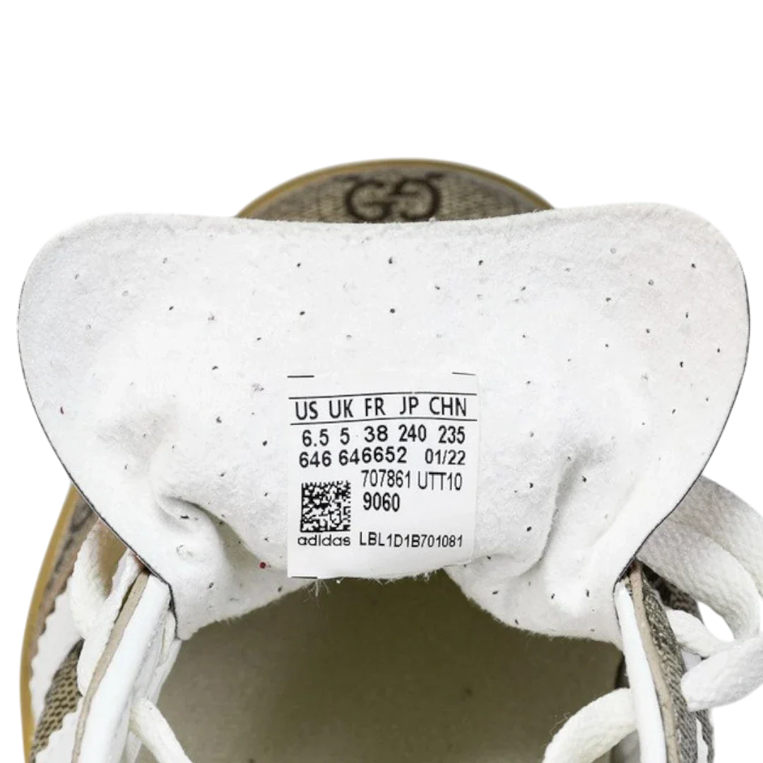 Guссi x Gazelle 'Beige GG Monogram'