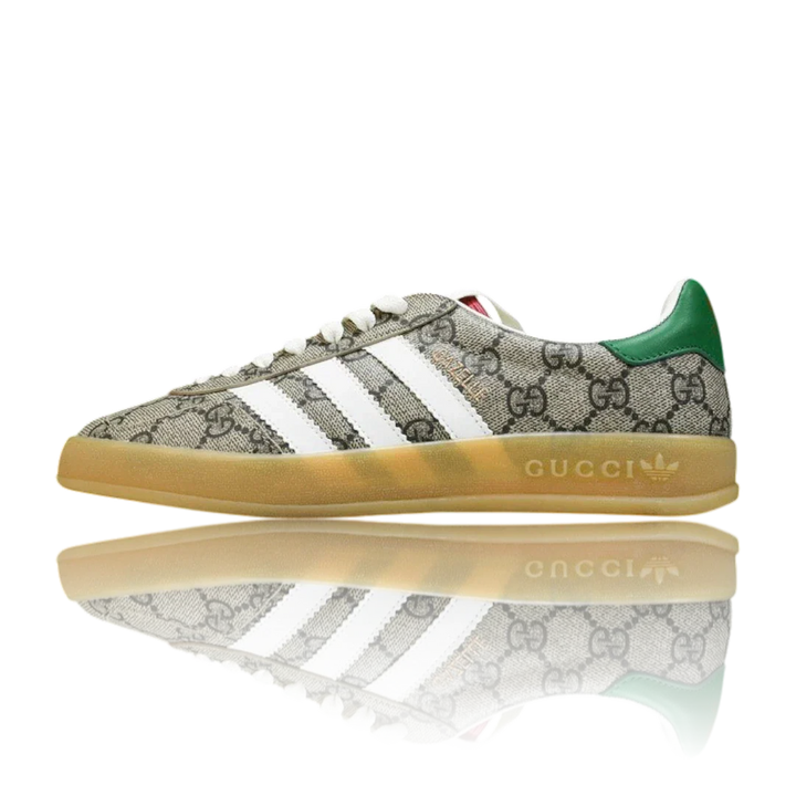 Guссi x Gazelle 'Beige GG Monogram'