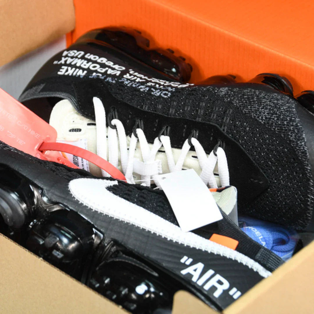 Off-White x Air VaporMax 'Black White'
