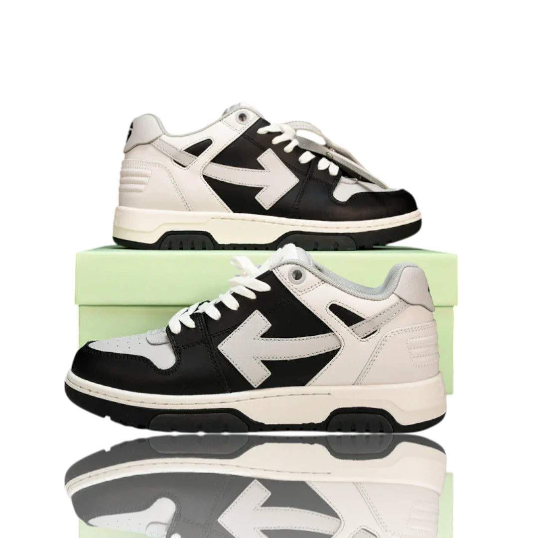 Off-White Out Of Office Low Top 'Light Grey Black'