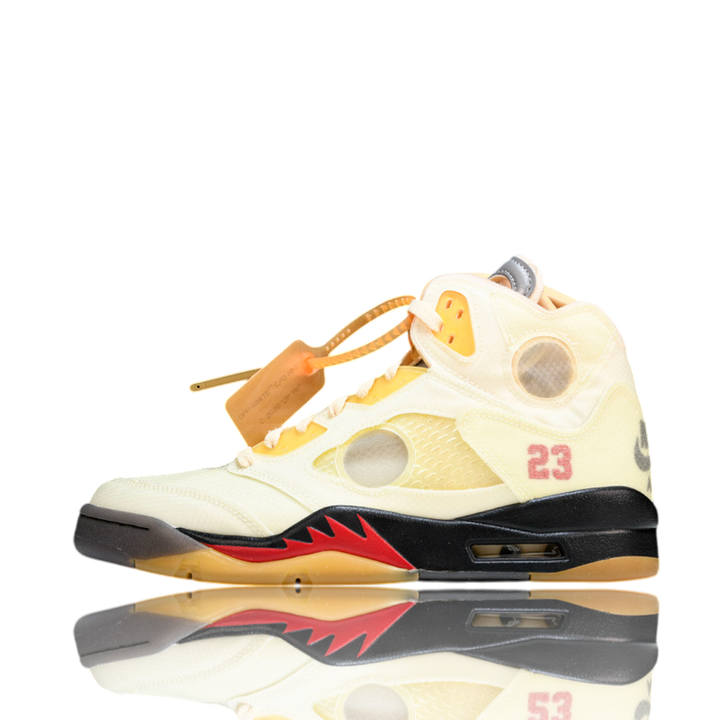 Off-White x AJ5 Retro 'Sail'