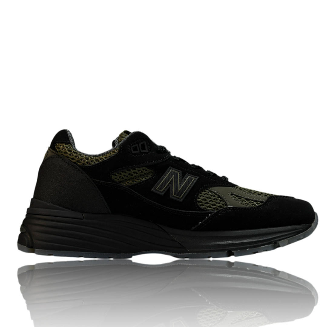 NB 991v2 MiUK x Stone Island 'Black Olive'