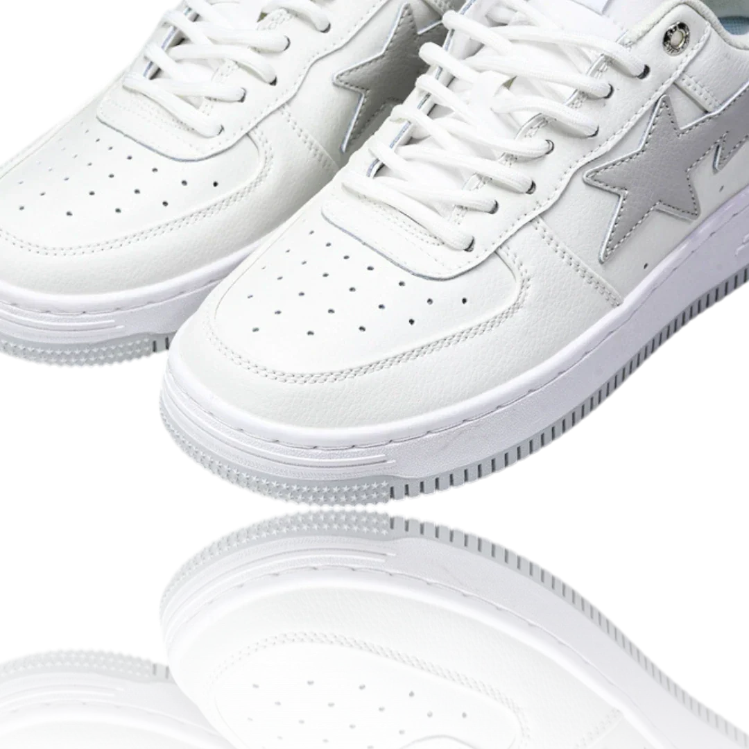 JJJJound x Bapesta 'White Grey'
