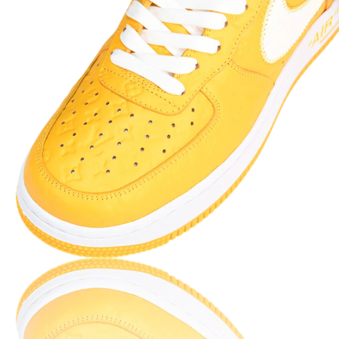 Louis Vuittоп x AF1 By Virgil Abloh 'White Yellow'