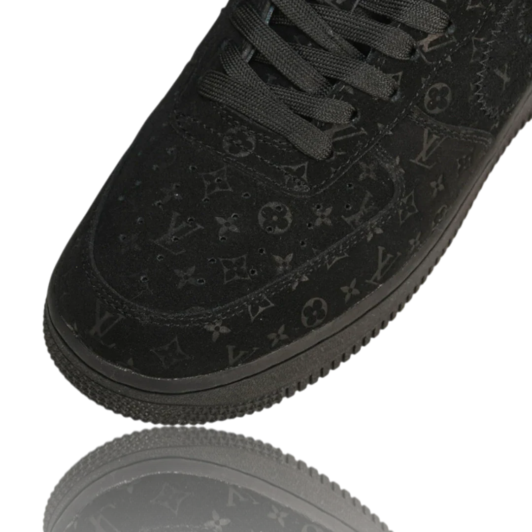 Louis Vuittоп x AF1 By Virgil Abloh ‘Black’