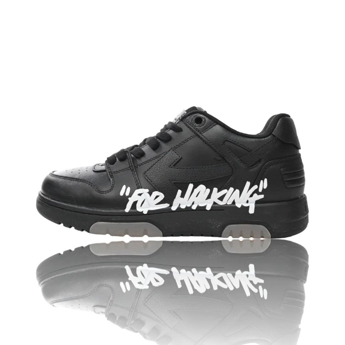 Off-White Out Of Office Low Top 'For Walking' Black White