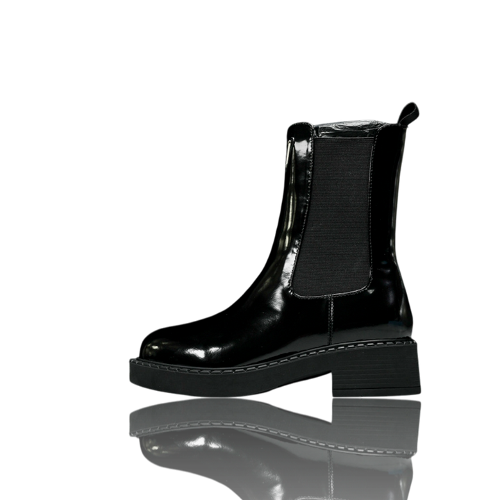 Prada Brushed Chelsea Boots 'Black'