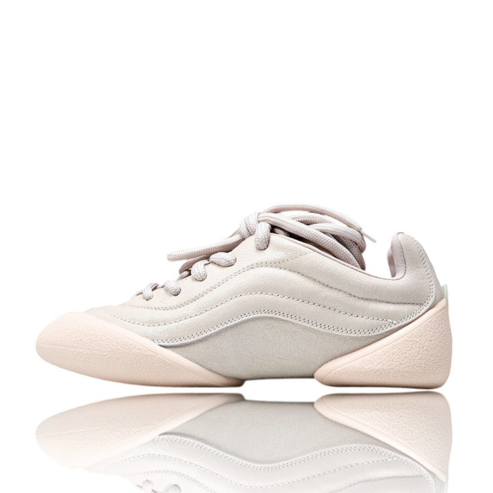 McQueen Trainers Flexion Crackled Leather 'Pink'