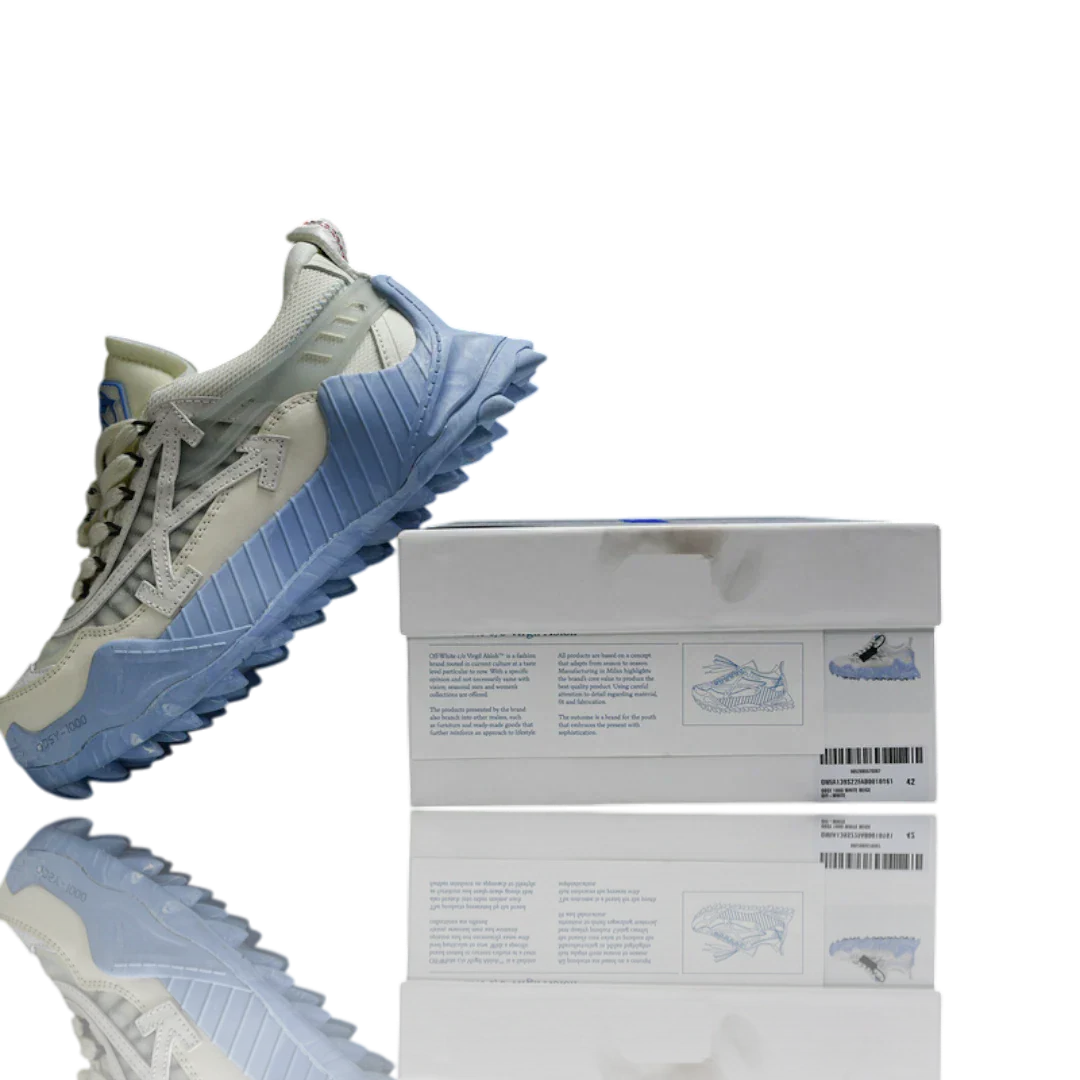 Off-White Odsy-1000 'White Blue Marble'