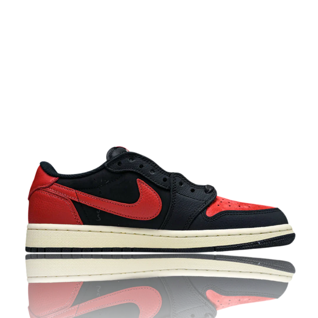 (Unreleased) Travis Scott x AJ1 Retro Low 'Black Red'