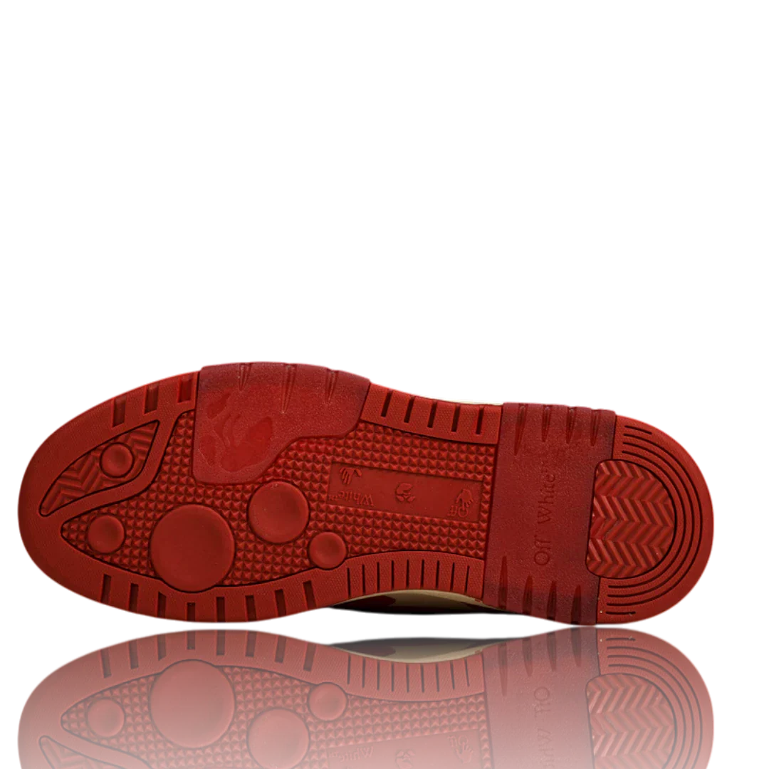 Off-White Out Of Office Low Top 'White Red'