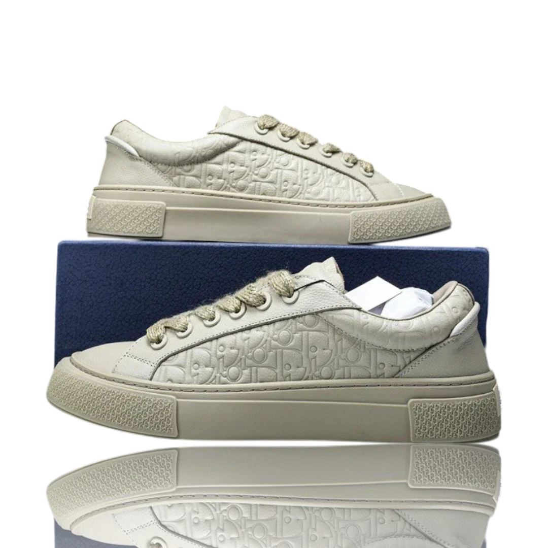 Dlor B33 Gravity Leather 'Oblique Triple Beige'