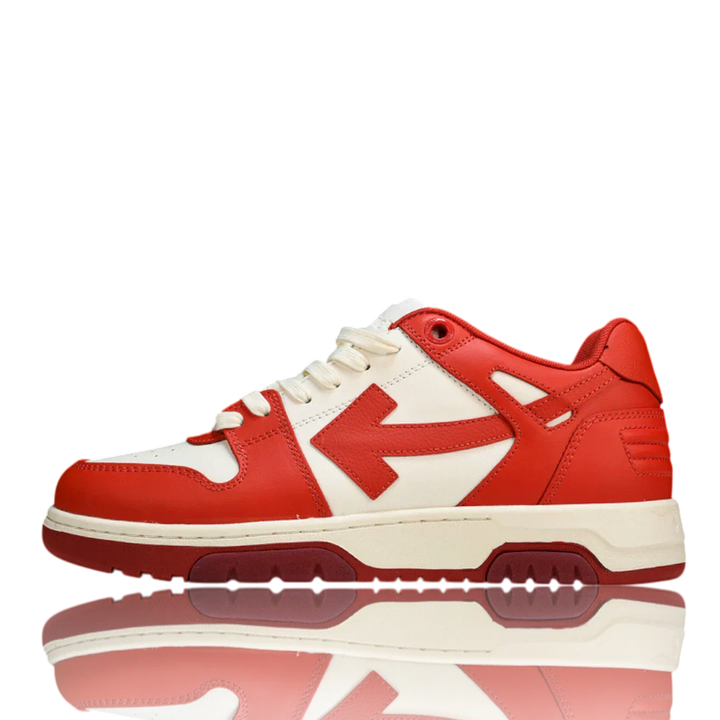 Off-White Out Of Office Low Top 'White Red'