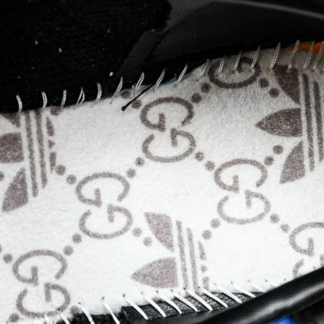 Guссi x Gazelle 'Blue GG Monogram'