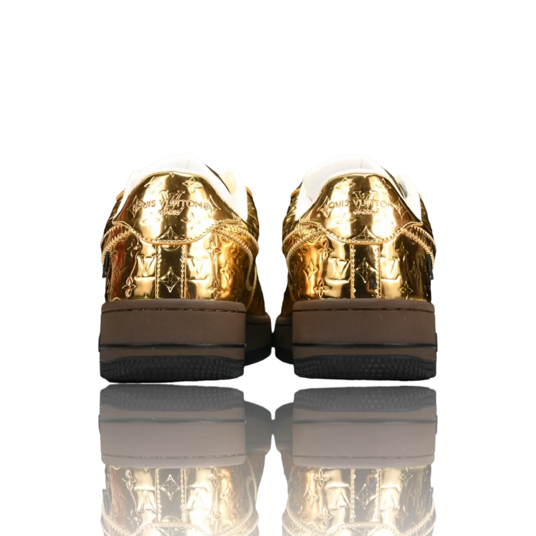 Louis Vuittоп x AF1 By Virgil Abloh 'Metallic Gold'