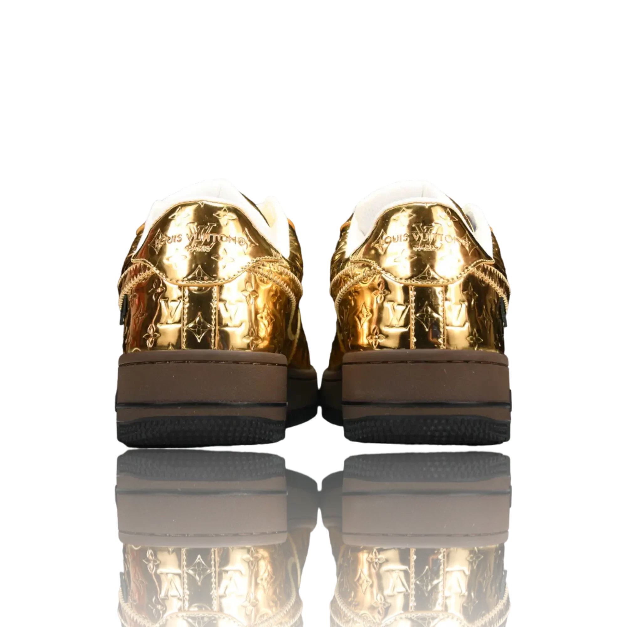 Louis Vuittоп x AF1 By Virgil Abloh 'Metallic Gold'