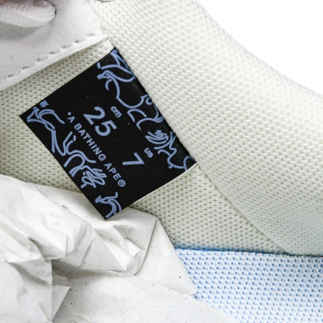 JJJJound x Bapesta 'White Grey'