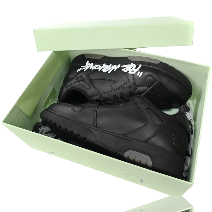 Off-White Out Of Office Low Top 'For Walking' Black White
