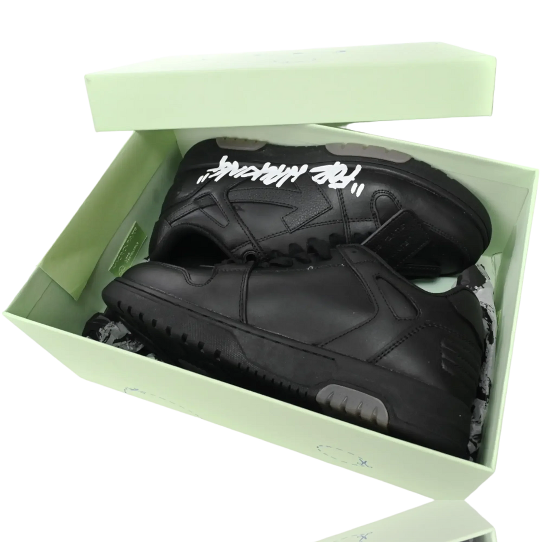 Off-White Out Of Office Low Top 'For Walking' Black White