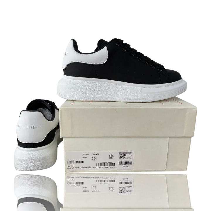 McQueen Oversized Sneaker 'Black White White'