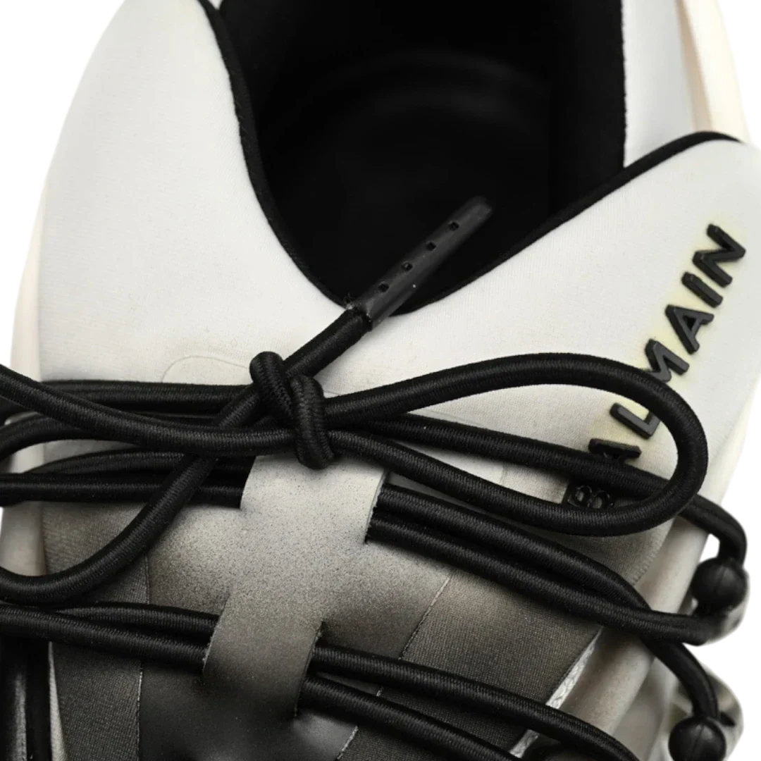 Balmain Unicorn low-top 'Gradient White Black'