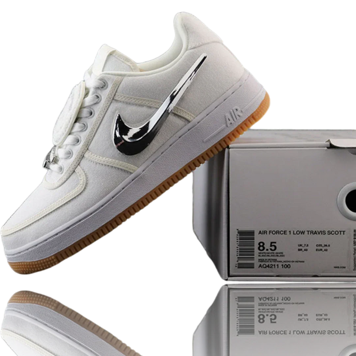 Travis Scott x AF1 Low 'White'