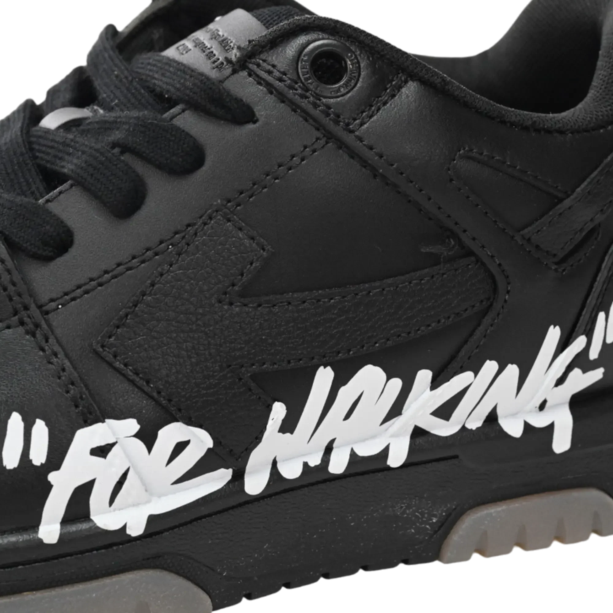 Off-White Out Of Office Low Top 'For Walking' Black White