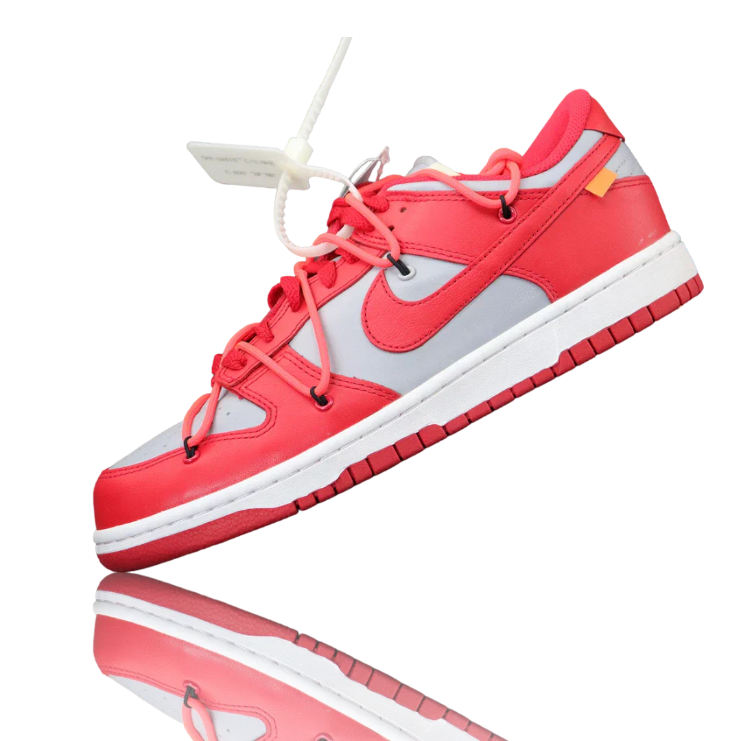 Off-White x SB Dnk Low 'University Red'