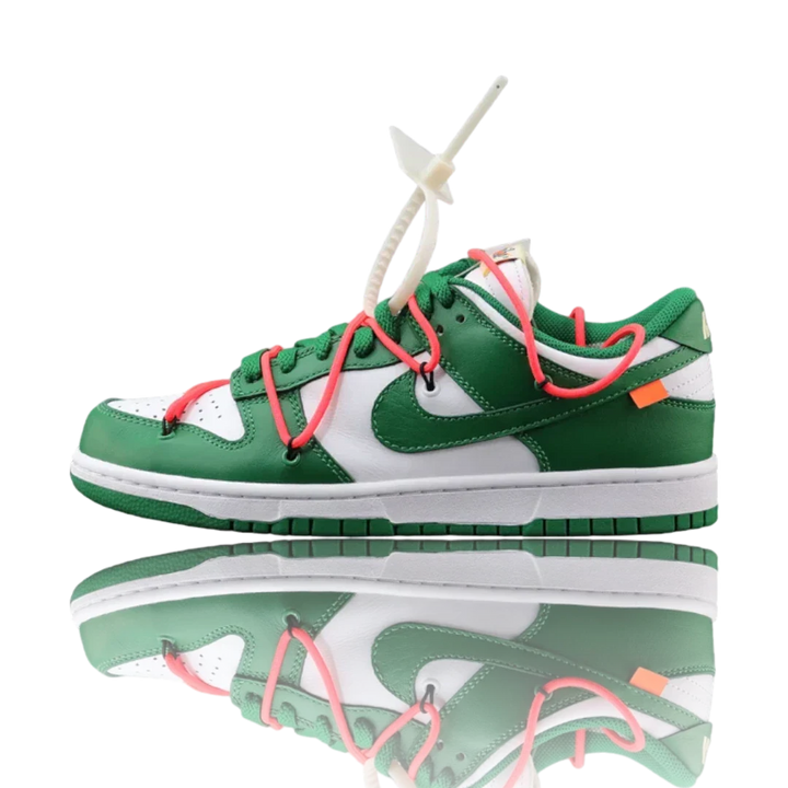 Off-White x SB Dnk Low 'Pine Green'