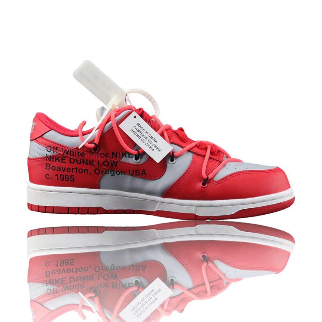 Off-White x SB Dnk Low 'University Red'