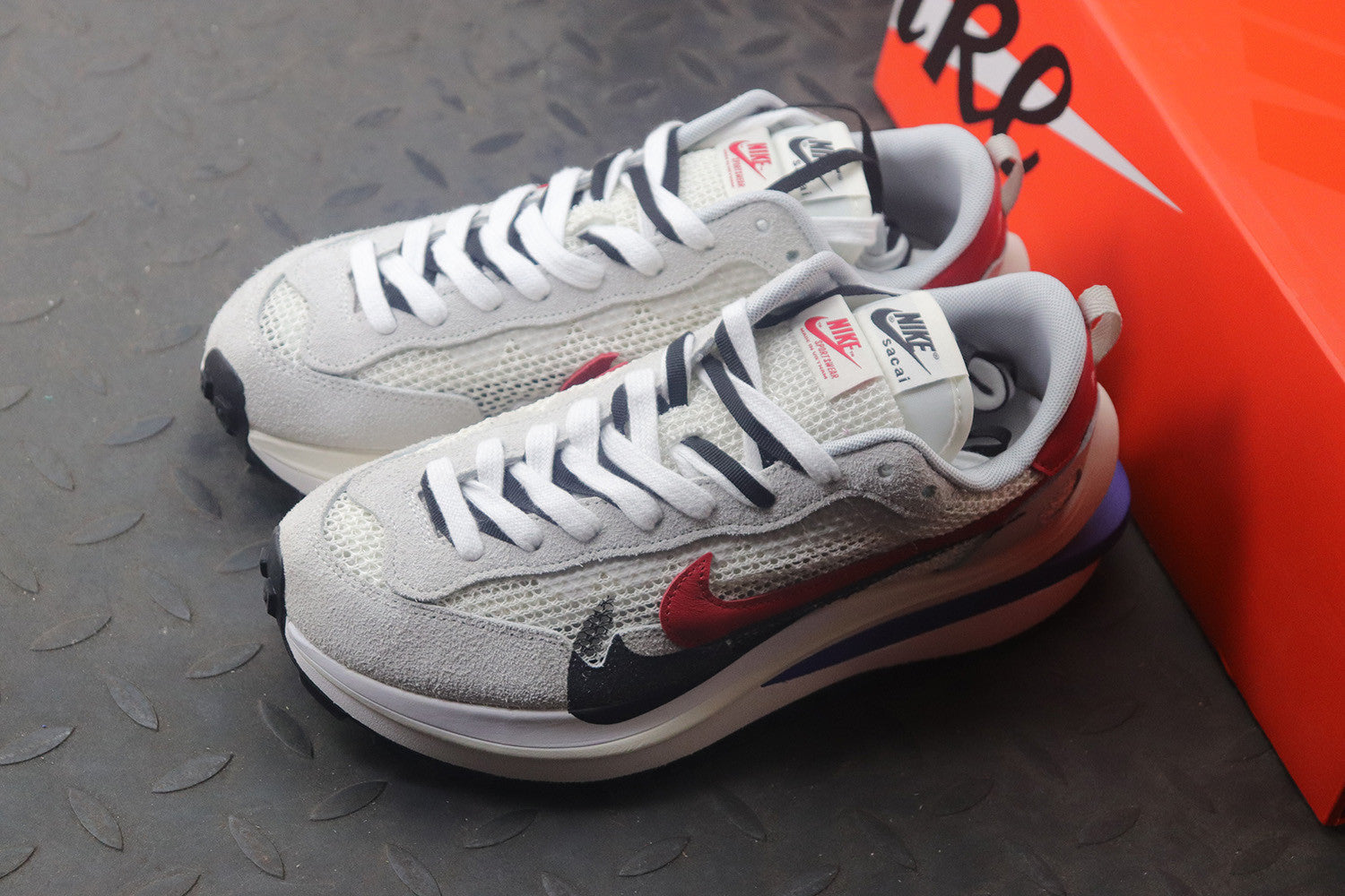Sacai x VaporWaffle 'Sport Fuchsia Game Royal'