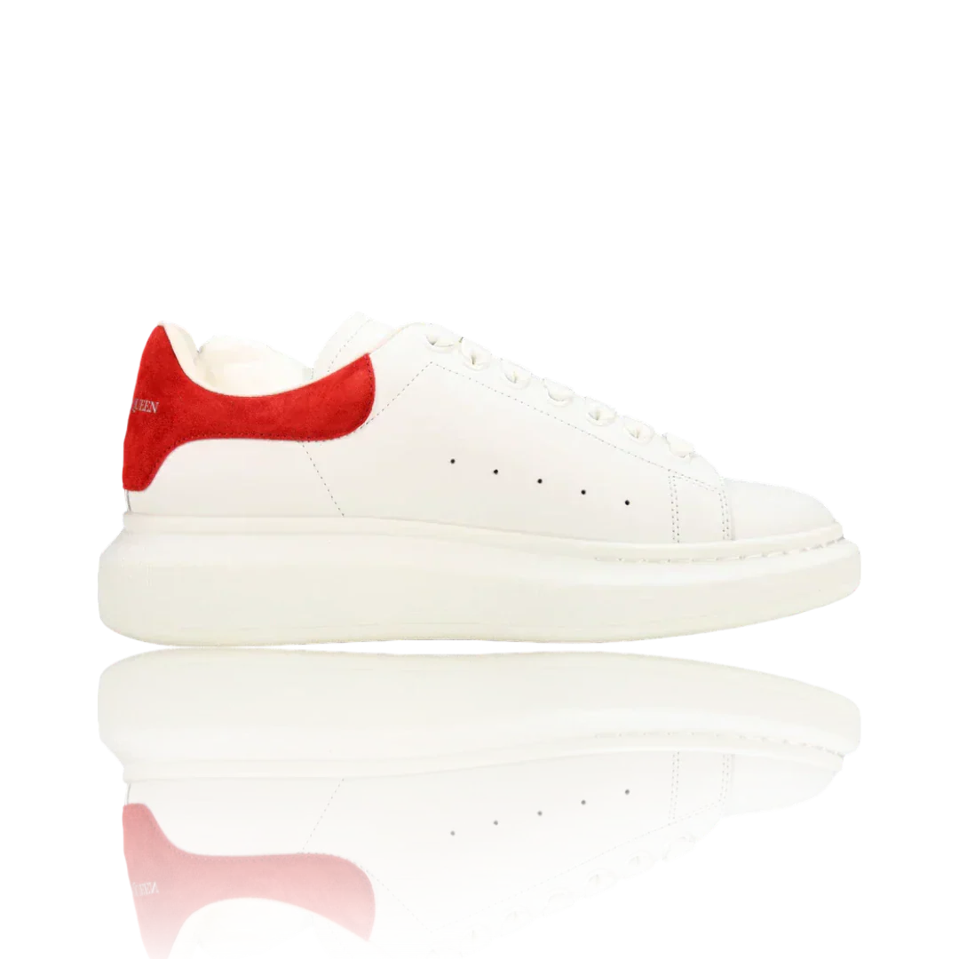 McQueen Oversized 'White Lust Red'