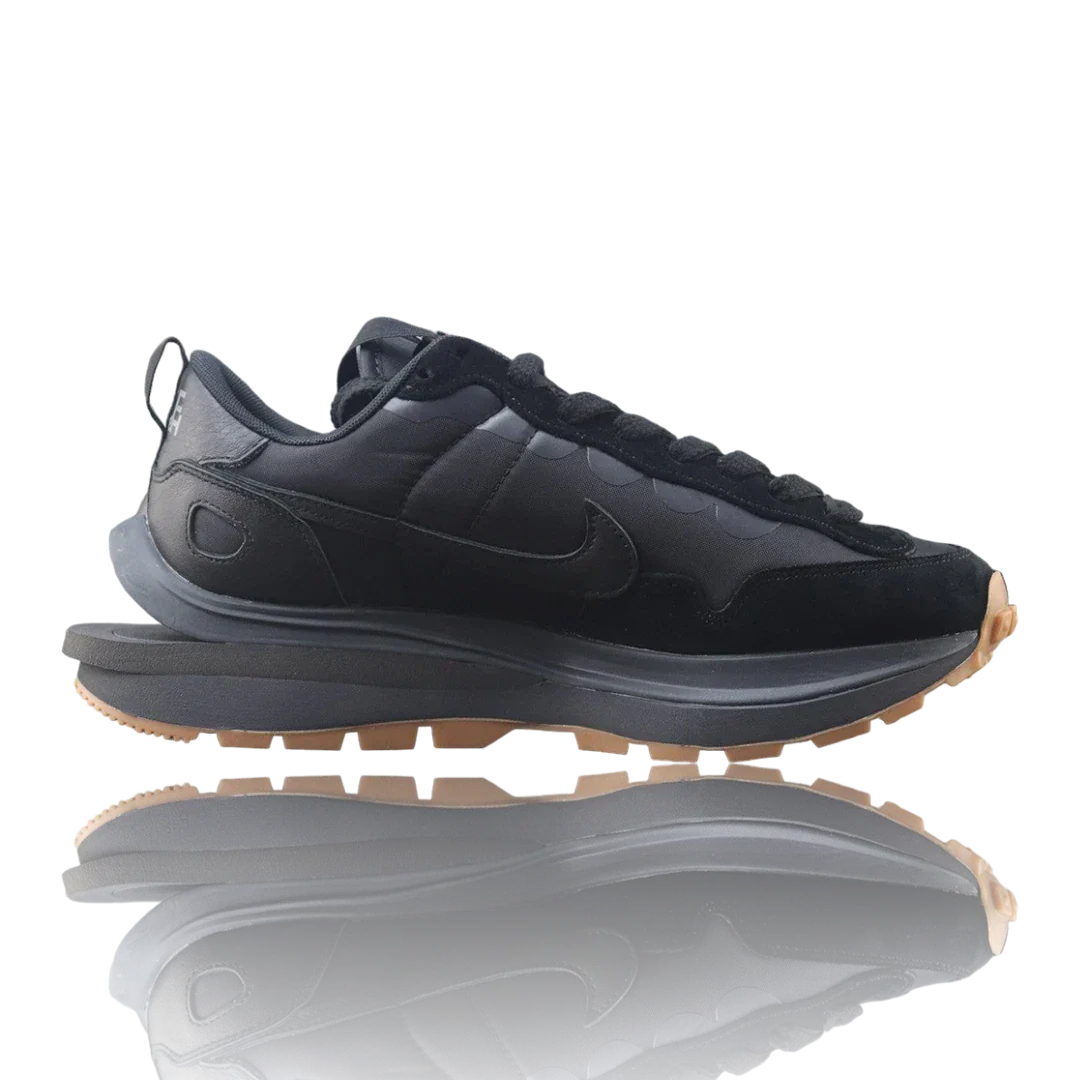 Sacai x VaporWaffle 'Black Gum'