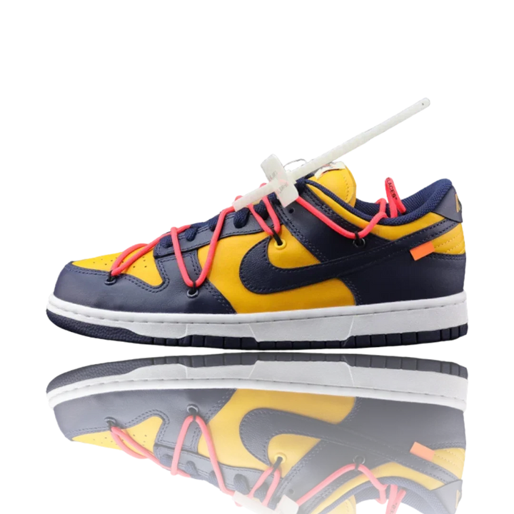 Off-White x SB Dnk Low 'University Gold'