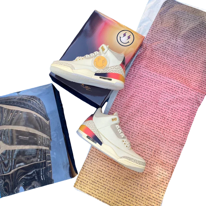 J Balvin x AJ3 Retro 'Medellín Sunset'