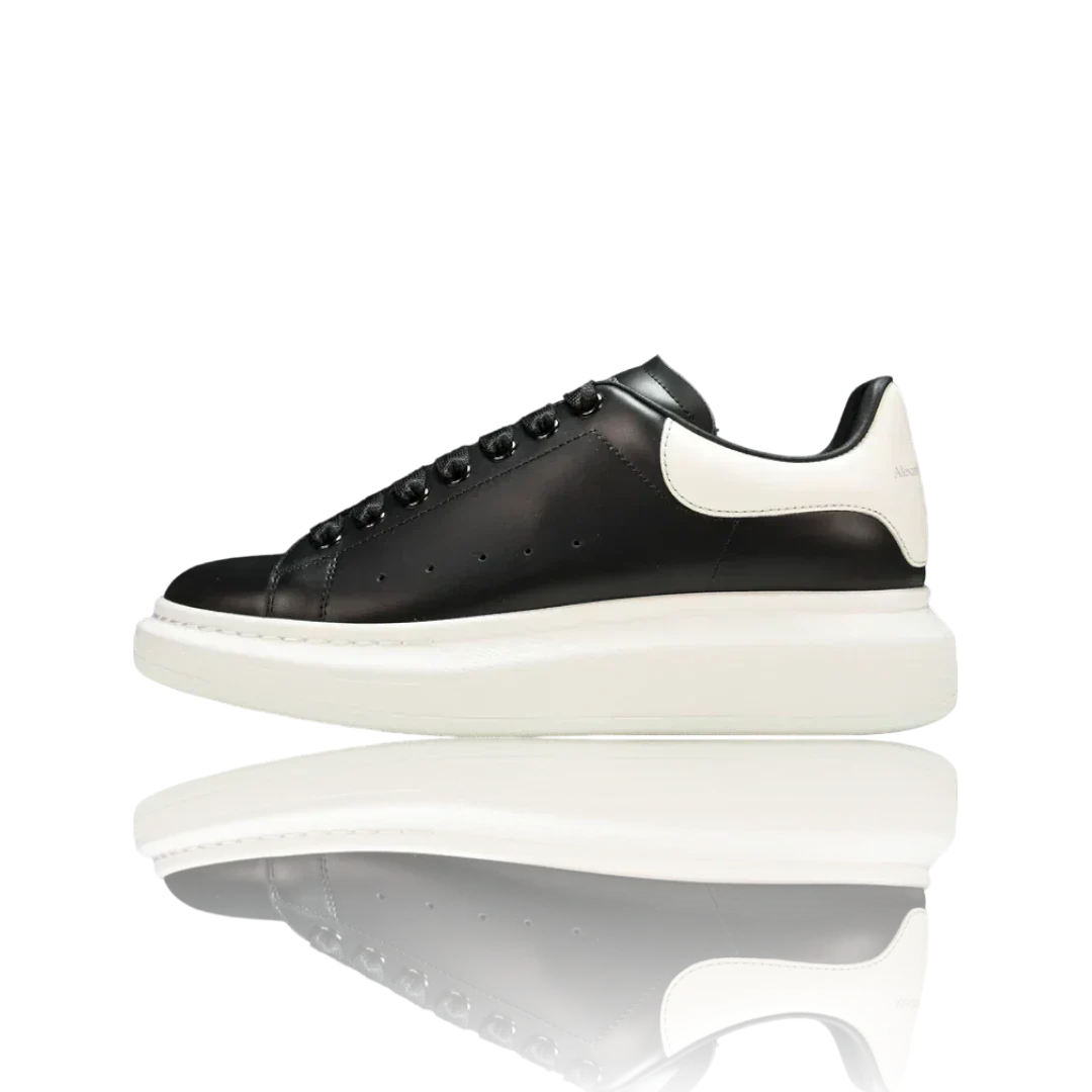 McQueen Oversized Sneaker 'Black White White'