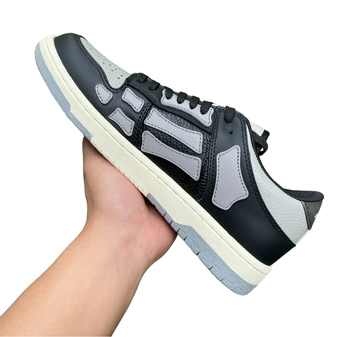 Amiri Skel Top Low 'Black Grey'