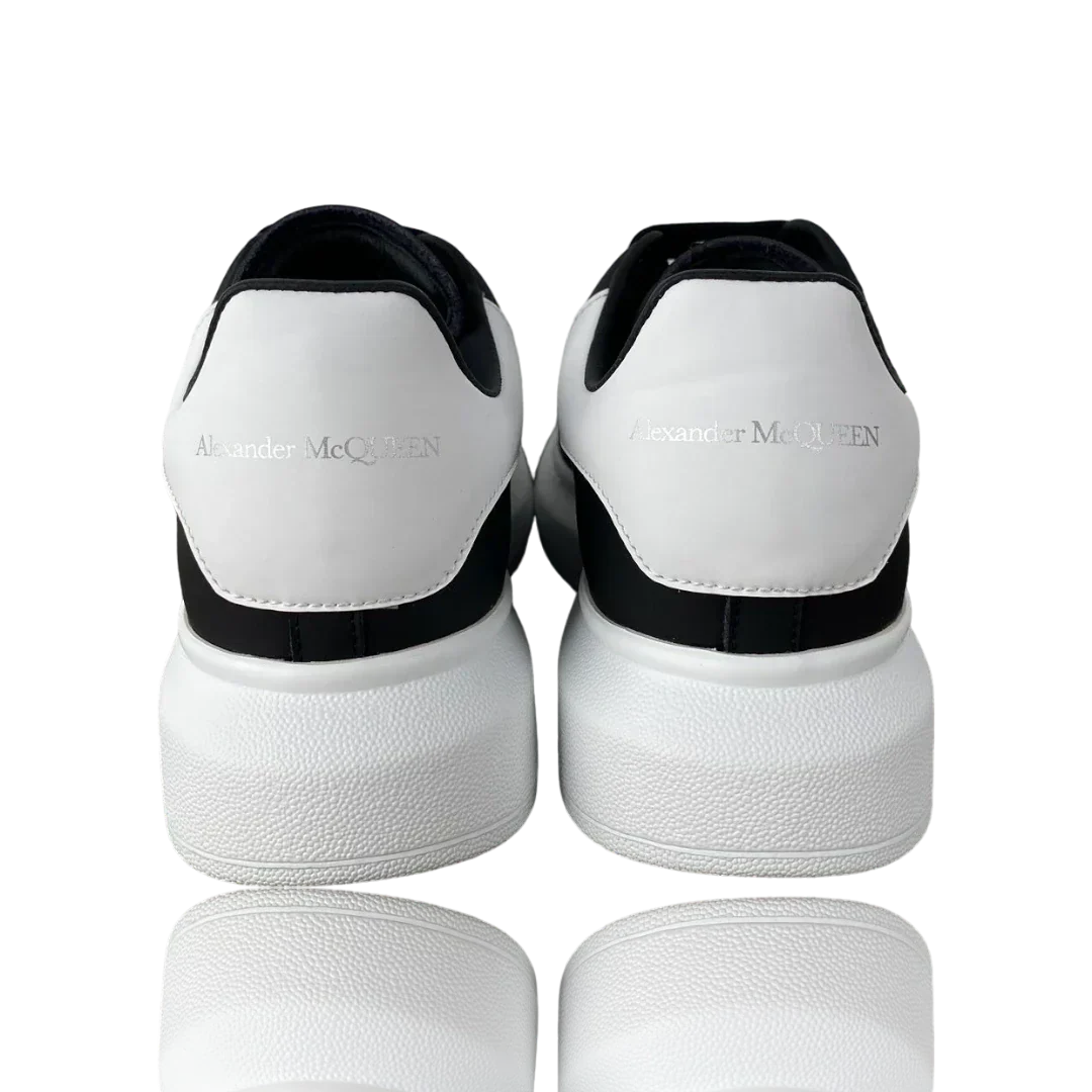 McQueen Oversized Sneaker 'Black White White'