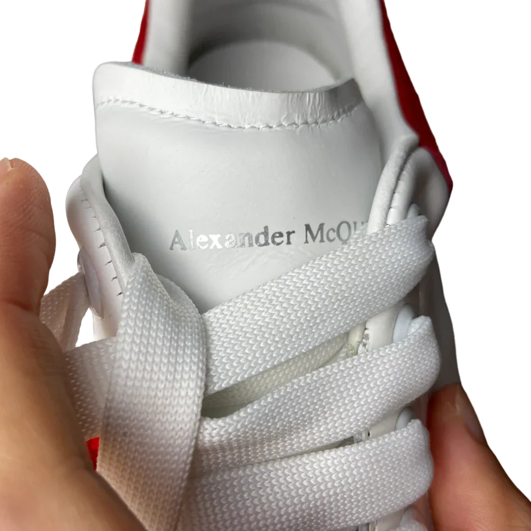 McQueen Oversized 'White Lust Red'