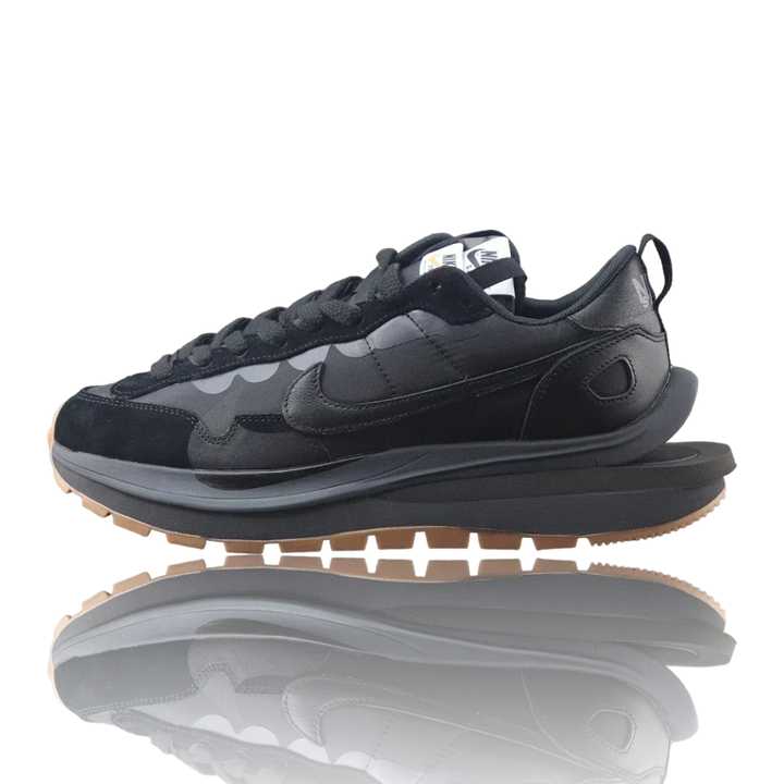 Sacai x VaporWaffle 'Black Gum'