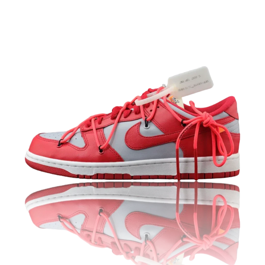 Off-White x SB Dnk Low 'University Red'