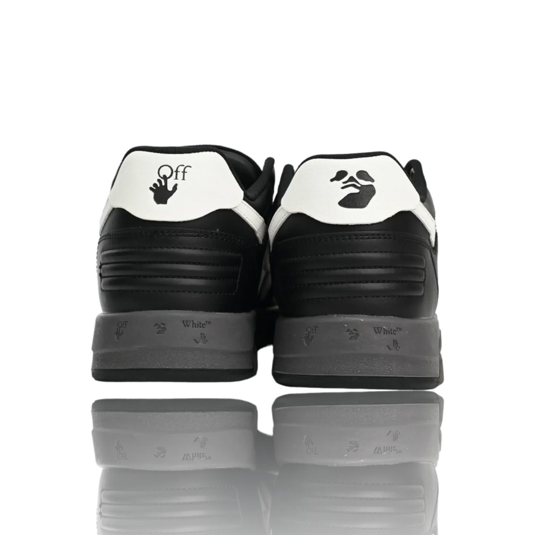 Off-White Out Of Office Low Top 'Black White'